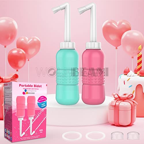 Wolfbeam 2IN1 Portable Hand-held Vulva and Anus Cleaner and Personal Health Vaginal Washing